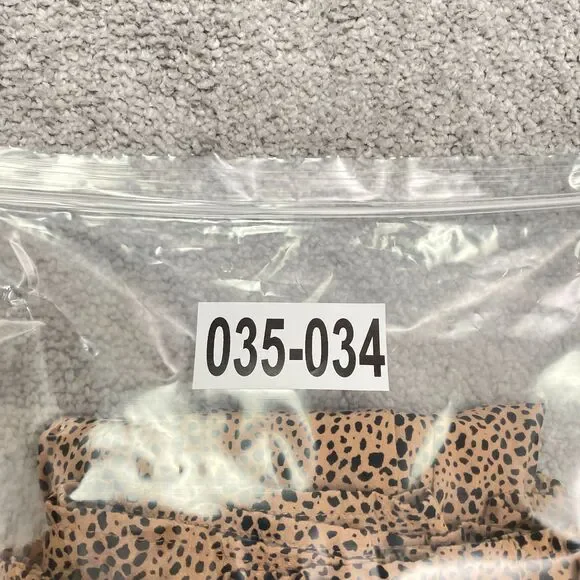 Old Navy Leopard A-Line Relaxed Midi Dress Womens Medium Brown Sleeveless Boho - Picture 13 of 13